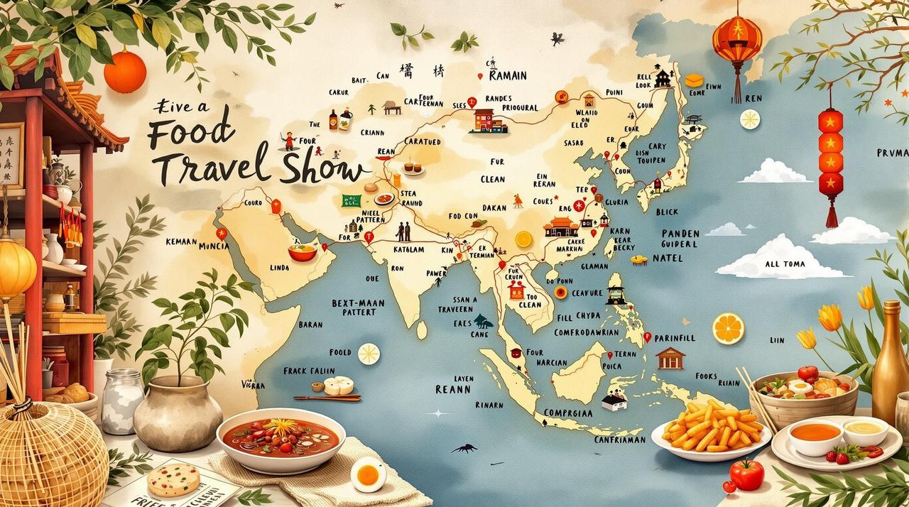 手绘美食地图 - 综艺 - 月光影视
